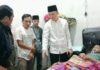 Bupati dan Ketua DPRD Rejang Lebong Jenguk ‘Reza’ Korban Pengeroyokan Yang Alami Kelumpuhan