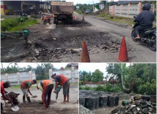 Perbaikan Jalan Nasional di Air Meles Atas Rejang Lebong Dipertanyakan, Mencuat Dugaan Korupsi Dana Perawatan Rutin BPJN Bengkulu