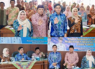 Wabup Rejang Lebong Minta TPPS Fokus Tekan Stunting dengan Realisasikan Sembilan Aksi dan Inovasi