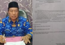 Heboh, Surat Pernyataan MBG Mencuat Hingga ke Rejang Lebong!