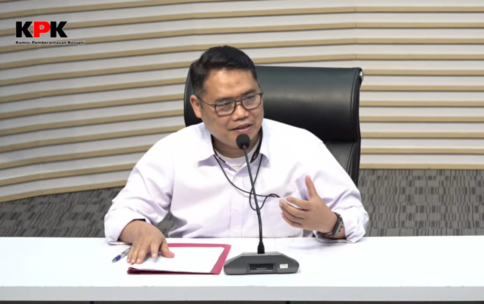 Deputi Penindakan KPK Brigjen Pl. Asep Guntur Rahayu