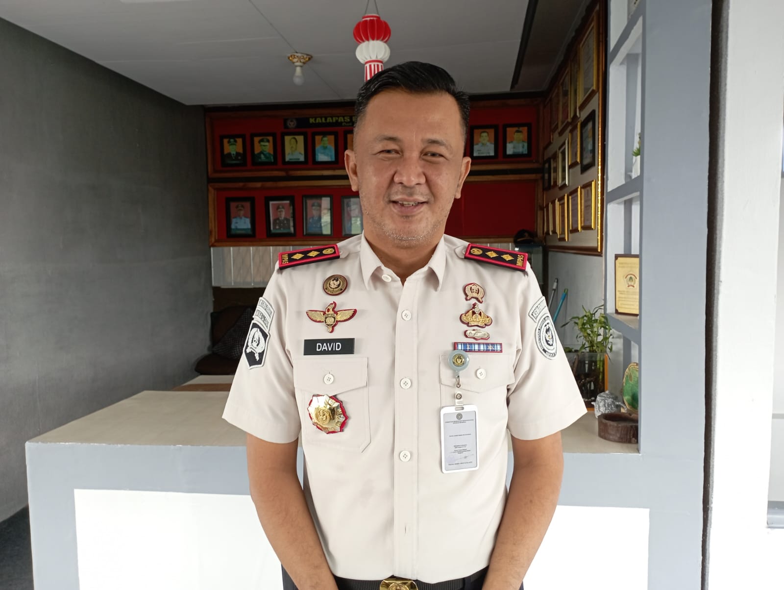 Kalapas Kelas IIA Curup David Rohesan