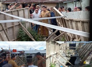 Respon Cepat Keluhan Masyarakat, Plt Bupati Tinjau Jalan Amblas di Talang Rimbo Baru: Segera Lakukan Perbaikan Darurat