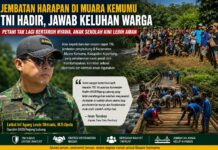 Jembatan Harapan di Muara Kemumu Rampung Diperbaiki, Kodim 0409/Rejang Lebong Jawab Keluhan dan Penuhi Kebutuhan Warga