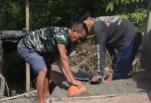 Progres Jembatan Garuda Kodim 0409/Rejang Lebong di Lubuk Bingin Baru Capai 67 Persen: Jadi Harapan Baru Masyarakat