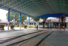 Dukung Prestasi Pelajar, Kodim 0409/Rejang Lebong Bantu Rehab Lapangan Basket SMAN 1 Rejang Lebong