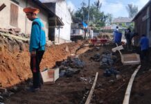 Pondasi Mulai Dikerjakan, Pembangunan Jembatan Garuda Kodim 0409/Rejang Lebong di Simpang Nangka jadi Harapan Ratusan Warga