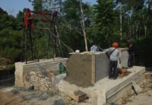Pembangunan Jembatan Perintis Garuda Kodim 0409/Rejang Lebong di Lubuk Bingin Baru Capai 90 Persen: Masuk Tahap Finishing