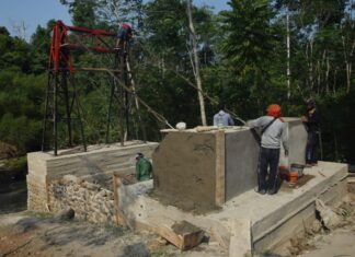 Pembangunan Jembatan Perintis Garuda Kodim 0409/Rejang Lebong di Lubuk Bingin Baru Capai 90 Persen: Masuk Tahap Finishing
