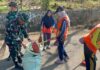 Gerakan Radin Inten Asri Dimulai, Pangdam XXI/Radin Inten Pimpin Aksi Bersih-bersih Danau Talang Kering Bersama TNI-Polri dan Masyarakat
