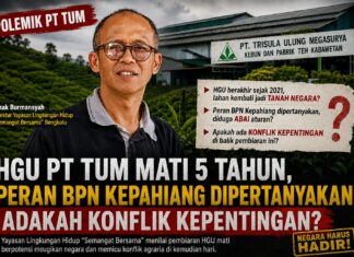 HGU PT TUM Mati 5 Tahun, Peran BPN Kepahiang Dipertanyakan, Adakah Konflik Kepetingan?