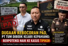 Dugaan Kebocoran PAD, PT TUM Dibidik Kejari Kepahiang: Berpotensi Naik ke Kasus Tipikor