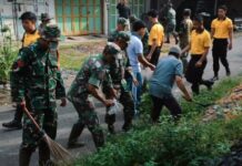HUT Ke-1 Kodam XXI/Radin Inten, Kodim 0409/Rejang Lebong Gelar Karya Bakti Serentak, Perkuat Kemanunggalan TNI dengan Rakyat
