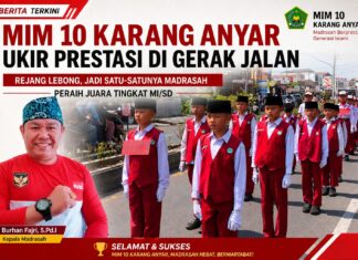 MIM 10 Karang Anyar Ukir Prestasi di Gerak Jalan Rejang Lebong, Jadi Satu-satunya Madrasah Peraih Juara Tingkat MI/SD