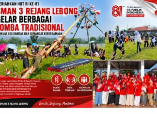 Meriahkan HUT RI ke-81, SMAN 3 Rejang Lebong Gelar Beragam Lomba Tradisional, Perkuat Solidaritas dan Semangat Kebersamaan
