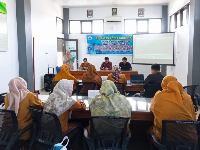 Sinergi dengan Kejaksaan, Puskesmas Perumnas Perkuat Pemahaman Hukum Untuk Para Nakes