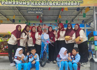 Peringati Haornas, SDN 7 Rejang Lebong Ajak Siswa Jalan Sehat Bergembira Bertabur Hadiah