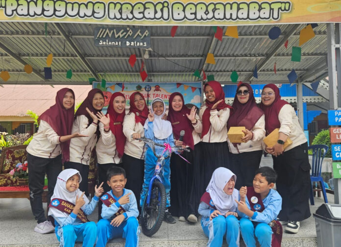 Peringati Haornas, SDN 7 Rejang Lebong Ajak Siswa Jalan Sehat Bergembira Bertabur Hadiah