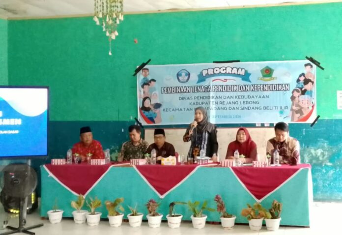 Pembinaan Sekolah Dasar Terus Dikebut, Disdikbud Rejang Lebong Targetkan Rampung Pekan Depan