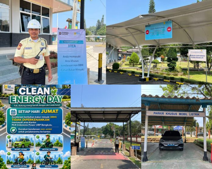 PLN Indonesia Power UBP Bengkulu Terapkan Clean Energy Day, Dorong Budaya Kerja Ramah Lingkungan