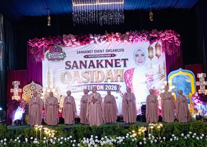 SANAKNET Satukan 50 Grup Qosidah Wanita Rejang Lebong, Gemakan Lantunan Lagu Islami di Momen Maulid Nabi