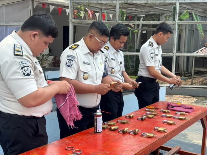 Lapas Curup Perkuat Pengamanan, Rolling Gembok Hunian Jadi Langkah Deteksi Dini