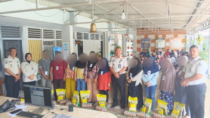 Kepedulian Dibalik Jeruji, Lapas Curup Rangkul Keluarga WBP dan Berikan Bantuan Sosial