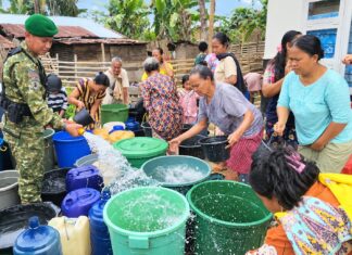 Momen HUT TNI ke-81, Kodim 0409/Rejang Lebong Salurkan Air Bersih untuk 187 KK di Kelurahan Bedeng SS