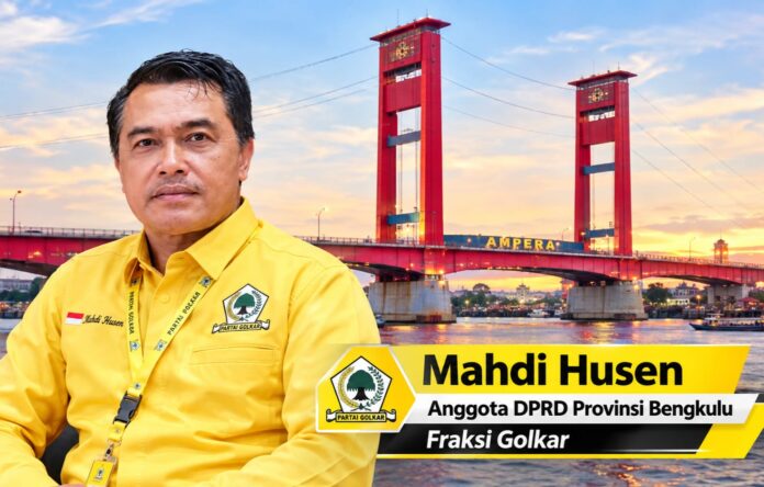 Perjuangan Menembus Asap Tebal di Palembang, Mahdi Husen Hadiri Rakornis Golkar untuk Bawa Program Pembangunan ke Bengkulu