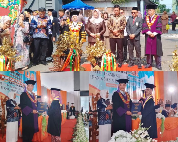 Politeknik Raflesia Curup Wisuda 134 Mahasiswa Diploma III Angkatan XXI Tahun 2026, Empat Lulusan Raih Predikat Terbaik!