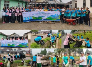 Peringati HUT ke-31, PLN Indonesia Power UBP Bengkulu Ajak Warga Gotong-royong Bersihkan Lingkungan