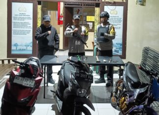 Antisipasi 3C, Polsek Bermani Ulu Gencarkan Patroli Malam: Amankan Sajam dan Tiga Motor Sekelompok Pemuda