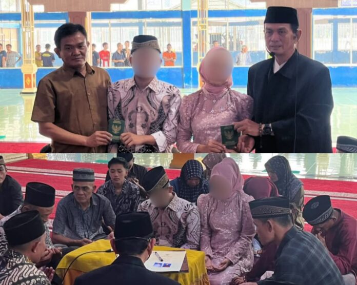 Penuhi Hak Warga Binaan, Lapas Curup Fasilitasi Prosesi Pernikahan dengan Pendekatan Humanis