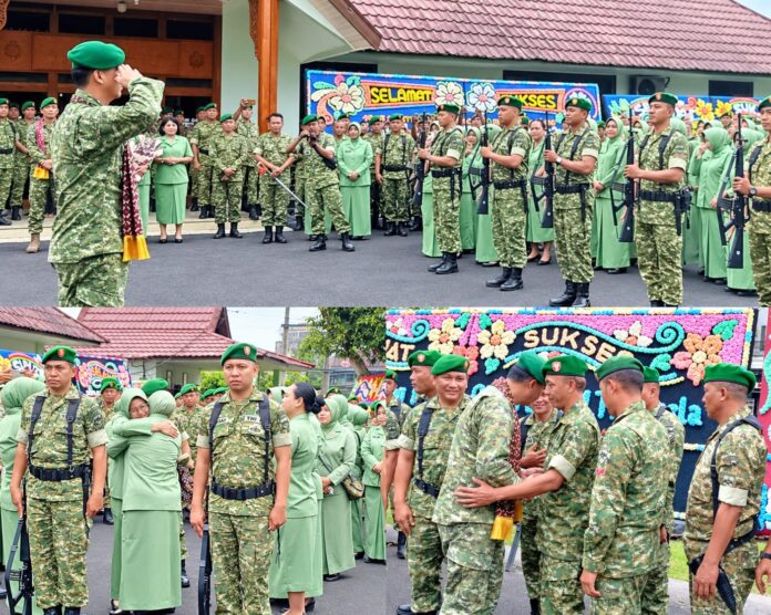 Pisah Sambut Dandim 0409/RL: Perpisahan Agung Lewis Tinggalkan Kesan Mendalam